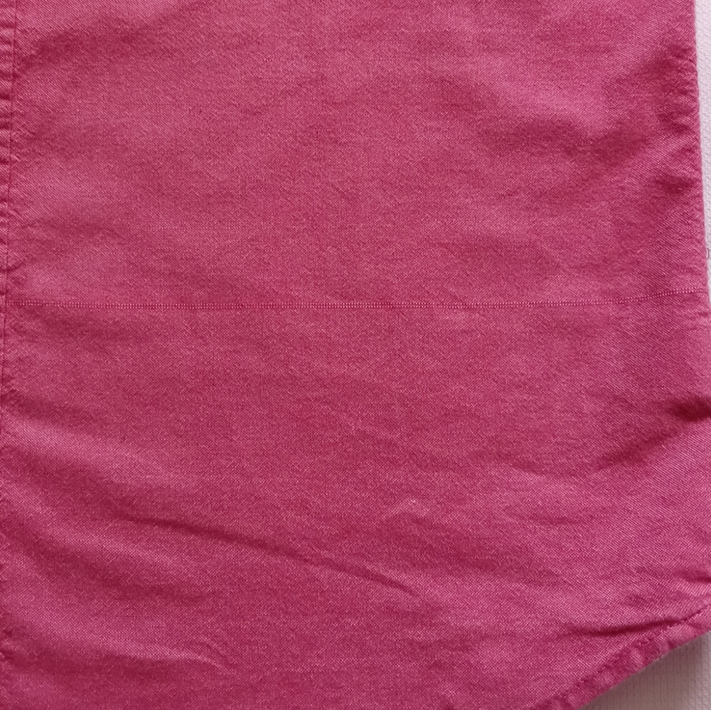 Aeropostale Men's Long Sleeve Button Down. Size M. Color Pink. - Picture 11 of 12